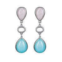 Серьги Possebon Q. Rose, Azul, A0585.7.20 S